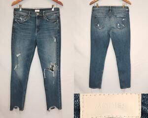 Mother Jeans The Flirt Jeans Cold Feet Women's 29x27.5" Medium Wash Ankle #J5968